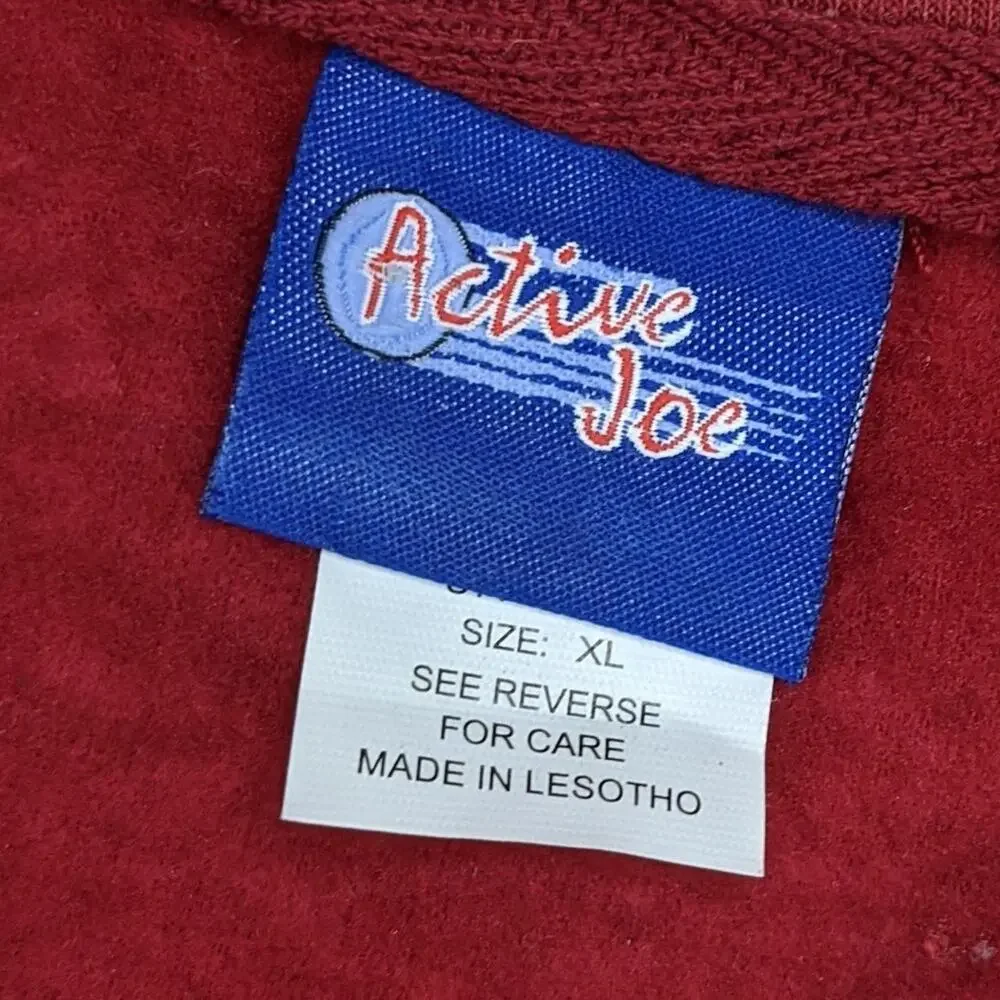 Vintage Burgundy Essential Oversized Sweatshirt Size XL - Picture 3 of 4